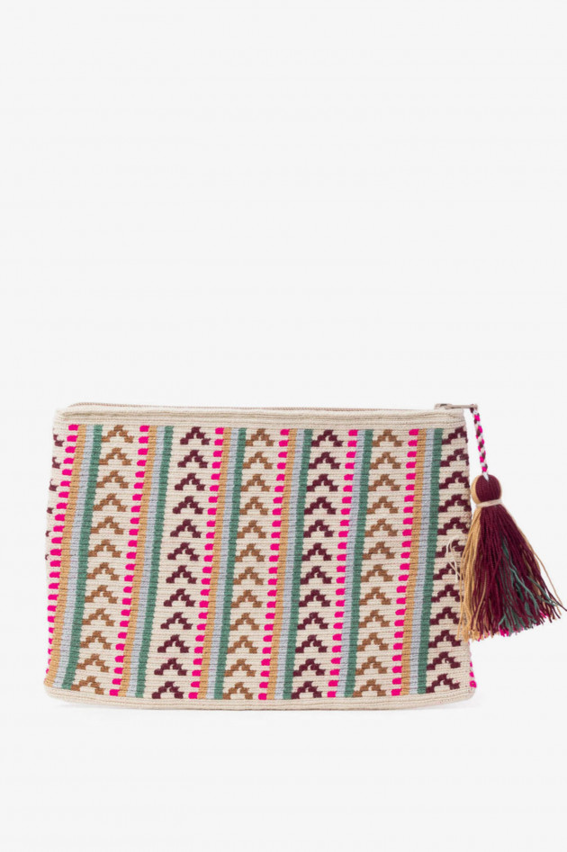 Guanabana Pochette im Boho-Syle in Multicolor