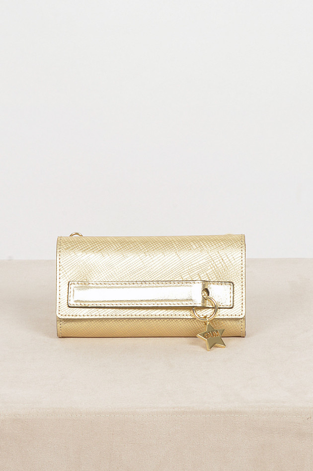 GUM Clutch in Gold metallic