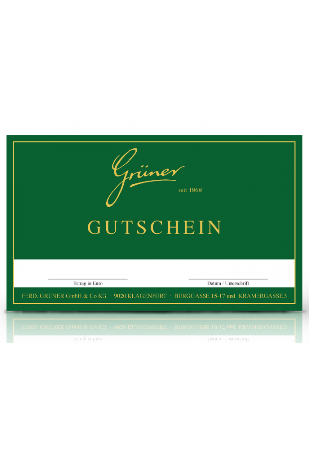 Gutschein Grüner