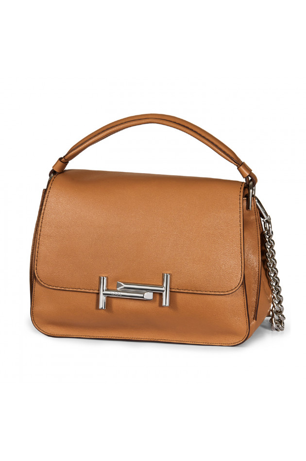 Tod's Handtasche Double T in Cognac