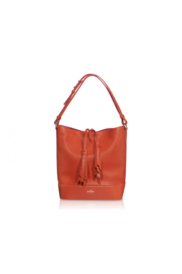 Hogan Handtasche in Orange/Rosa
