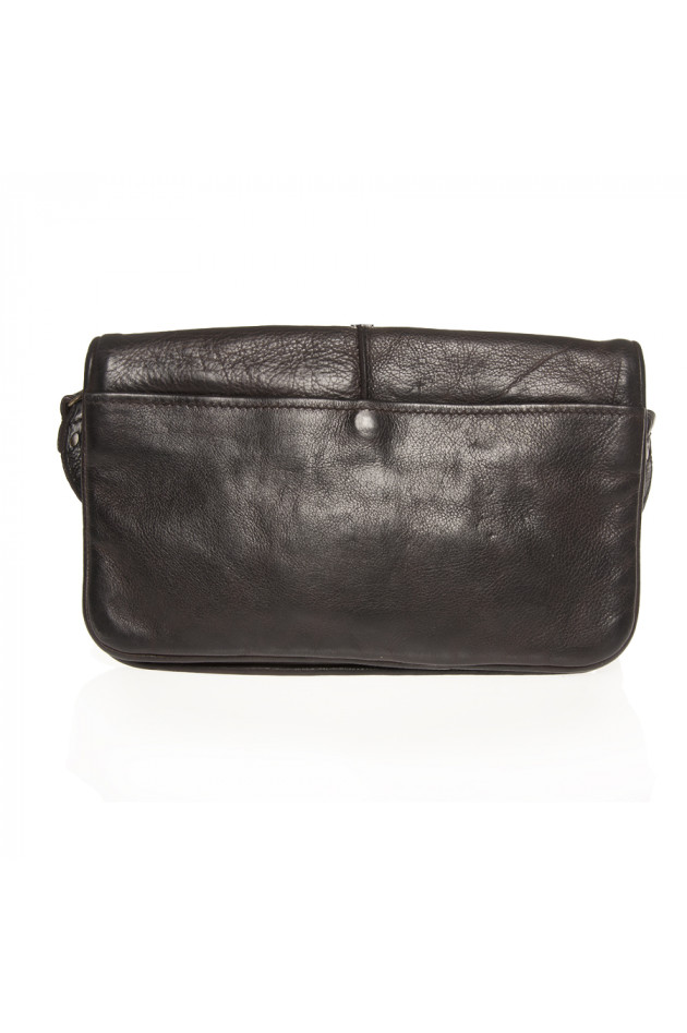Tyoulip Sisters Handtasche mit Nietenbesatz in Dunkelbraun