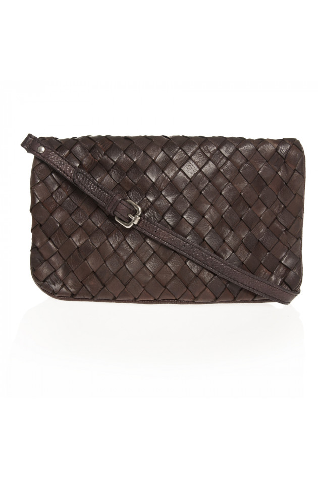 Tyoulip Sisters Handtasche POUCHED MIX in Dunkelbraun