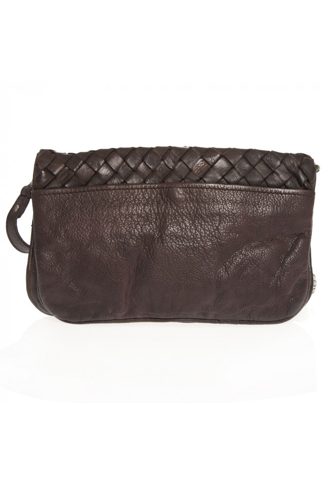 Tyoulip Sisters Handtasche POUCHED MIX in Dunkelbraun
