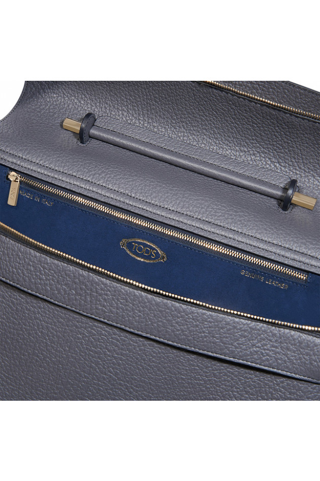 Tod's Handtasche Wave Bag Medium in Grau
