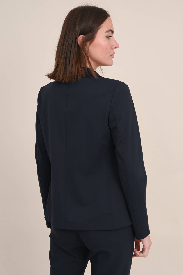 Harris Wharf London Blazer aus Viskose-Jersey in Navy