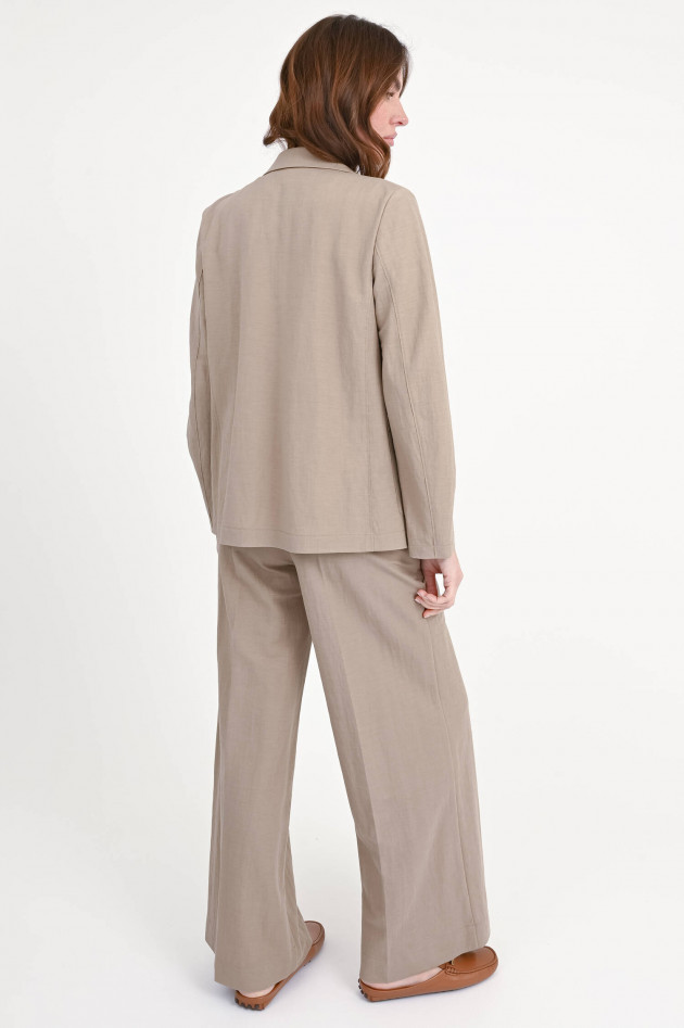 Harris Wharf London Blazer aus Viskose-Mix in Dove
