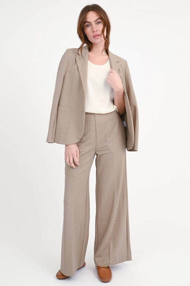 Harris Wharf London Blazer aus Viskose-Mix in Dove