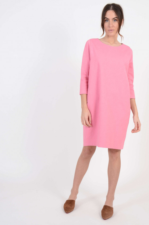 Harris Wharf London Kleid mit Struktur in Rosa