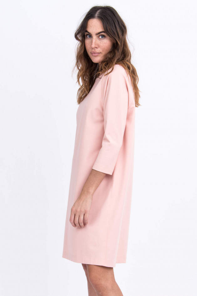 Harris Wharf London Jersey-Kleid in Pastellrosa