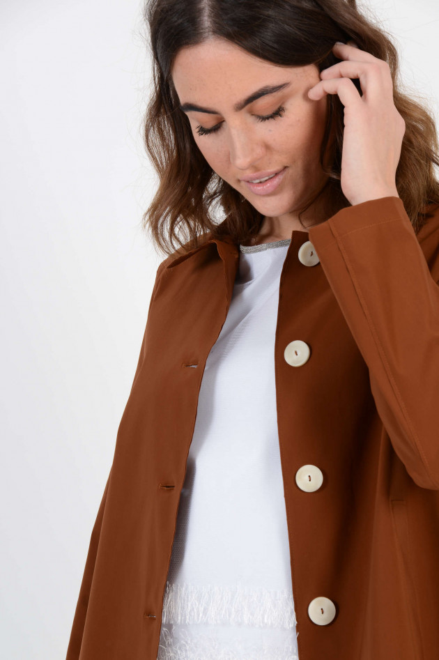 Harris Wharf London Jacke in Cognac