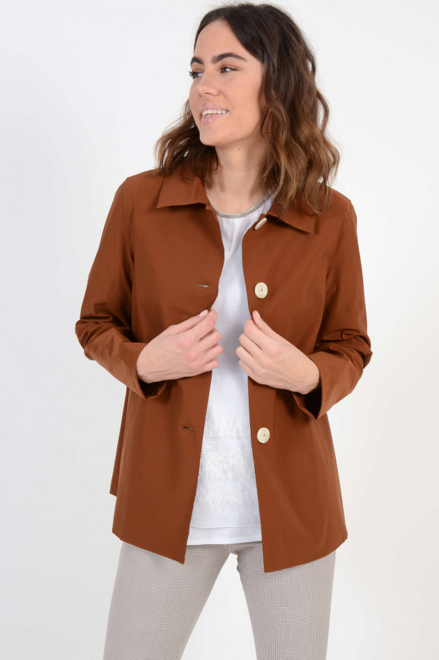 Harris Wharf London Jacke in Cognac