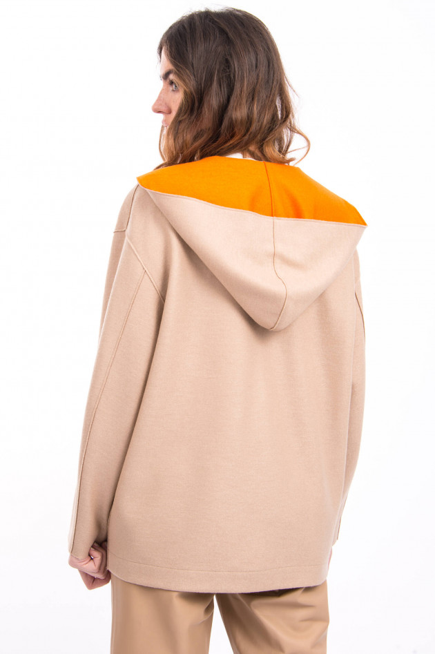 Harris Wharf London Kontrastierende Jacke in Sand/Orange