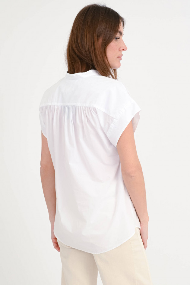 Hartford Baumwoll-Bluse CASTA in Weiß