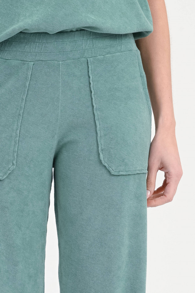 Hartford Frottee-Sweatpanst in Agave