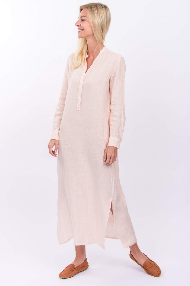 Hartford Maxikleid aus Leinen in Blush