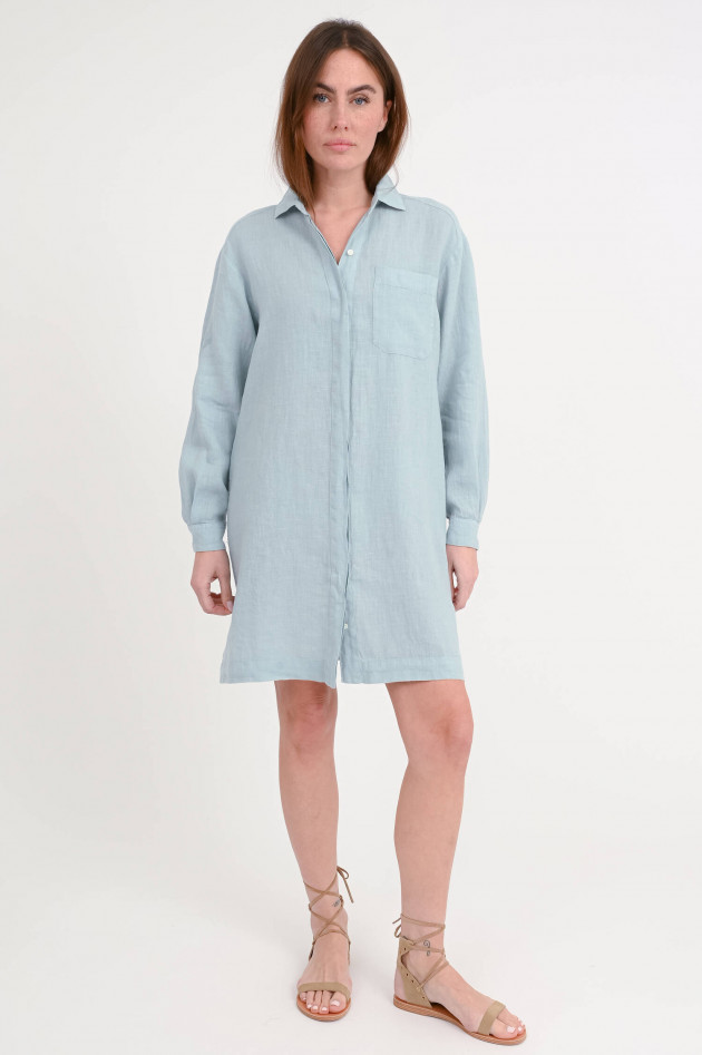 Hartford Leinenkleid RIMON in Aqua
