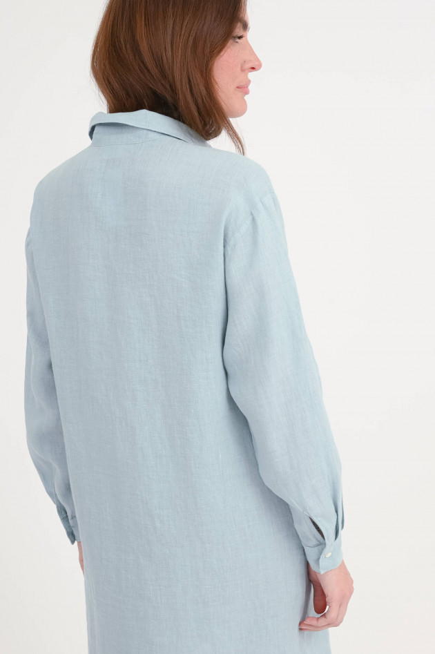 Hartford Leinenkleid RIMON in Aqua