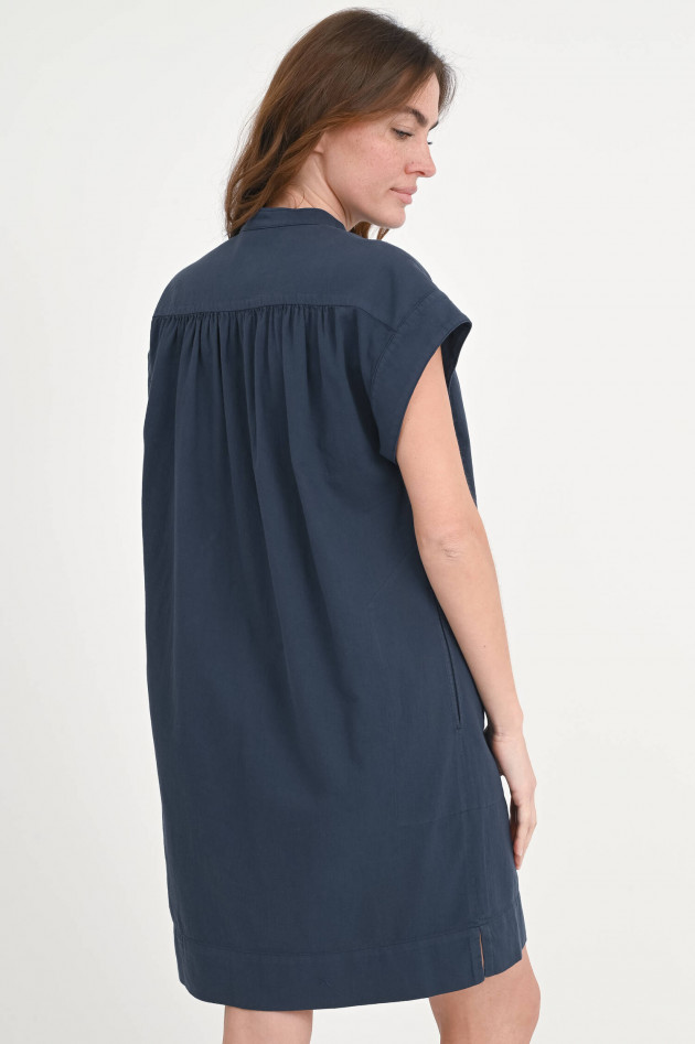 Hartford A-Linie Kleid aus Baumwolle in Navy