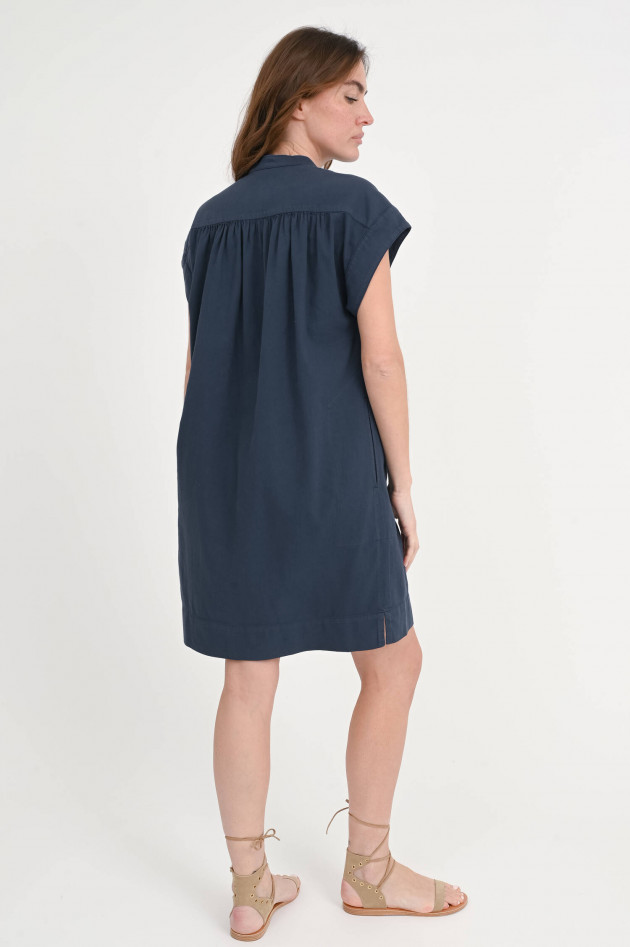 Hartford A-Linie Kleid aus Baumwolle in Navy