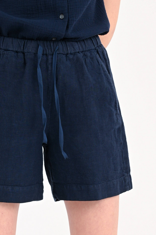 Hartford Leinen Shorts SABINE in Navy