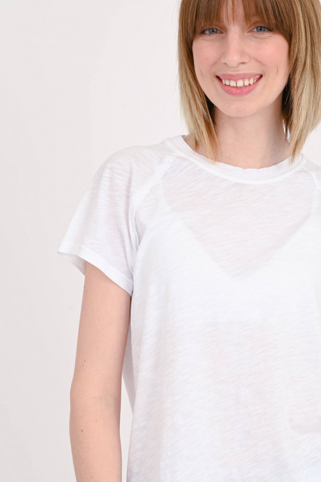 Hartford T-Shirt TEMPAL aus Baumwolle in Weiß