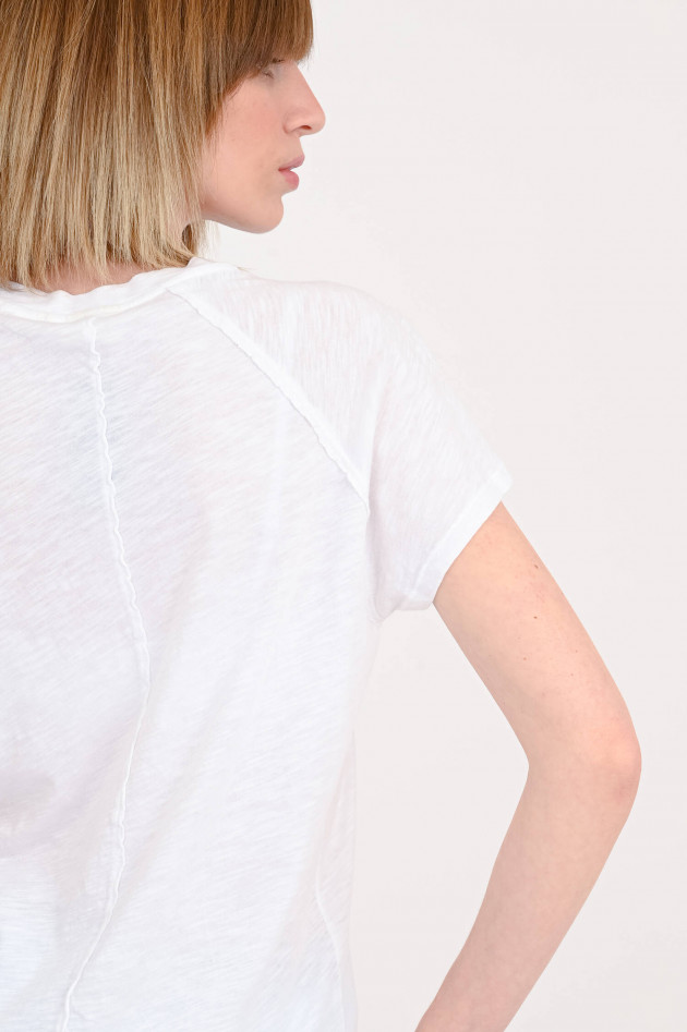 Hartford T-Shirt TEMPAL aus Baumwolle in Weiß