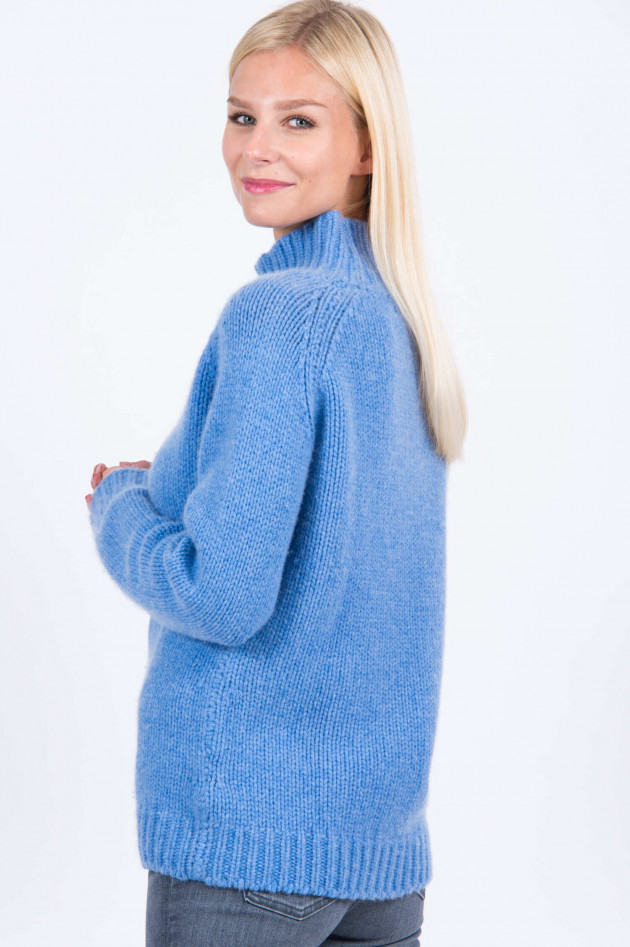 Heartbreaker Kaschmir Pullover VICKY in Hellblau