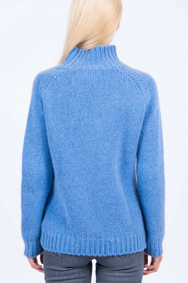 Heartbreaker Kaschmir Pullover VICKY in Hellblau