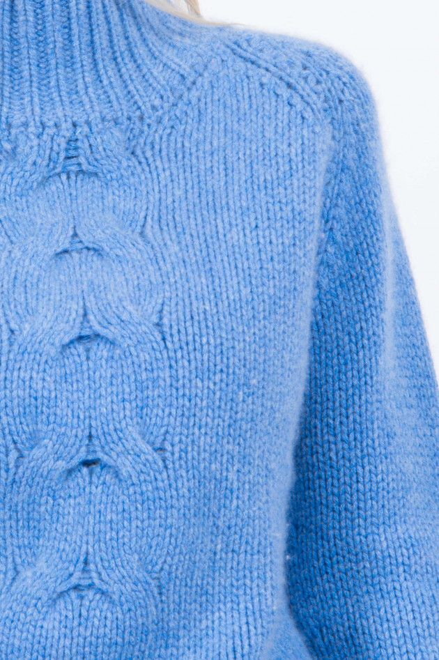 Heartbreaker Kaschmir Pullover VICKY in Hellblau