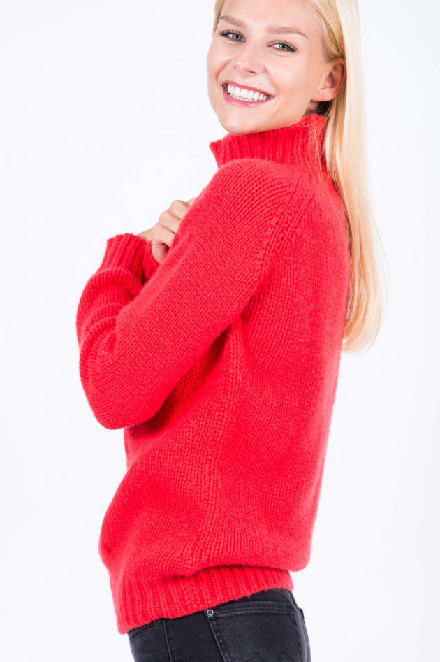 Heartbreaker Kaschmir Pullover VICKY in Hellrot