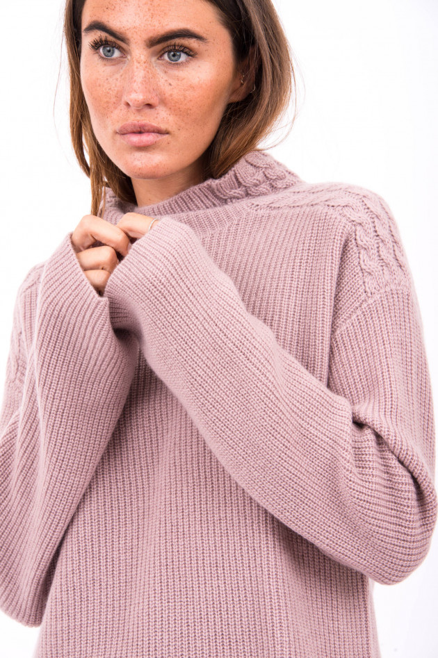 Heartbreaker Kaschmir Pullover in Pastelrosa
