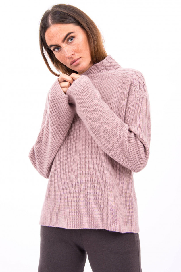 Heartbreaker Kaschmir Pullover in Pastelrosa