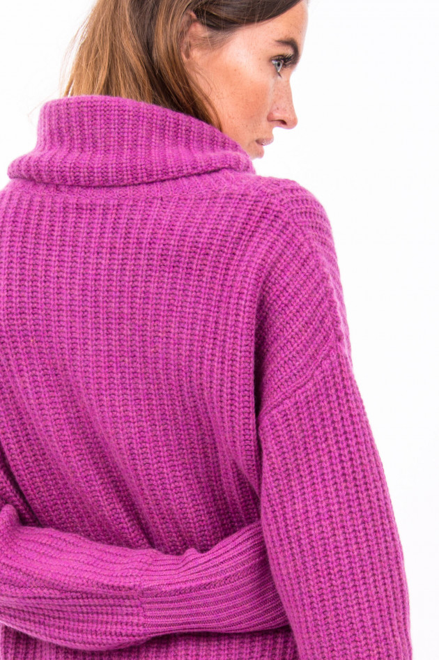 Heartbreaker Rollkragenpullover in Berry