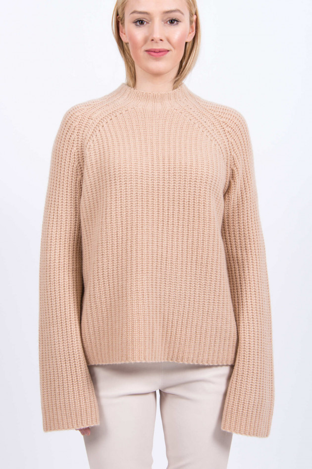 Heartbreaker Kaschmir Strickpullover REBECCA in Beige