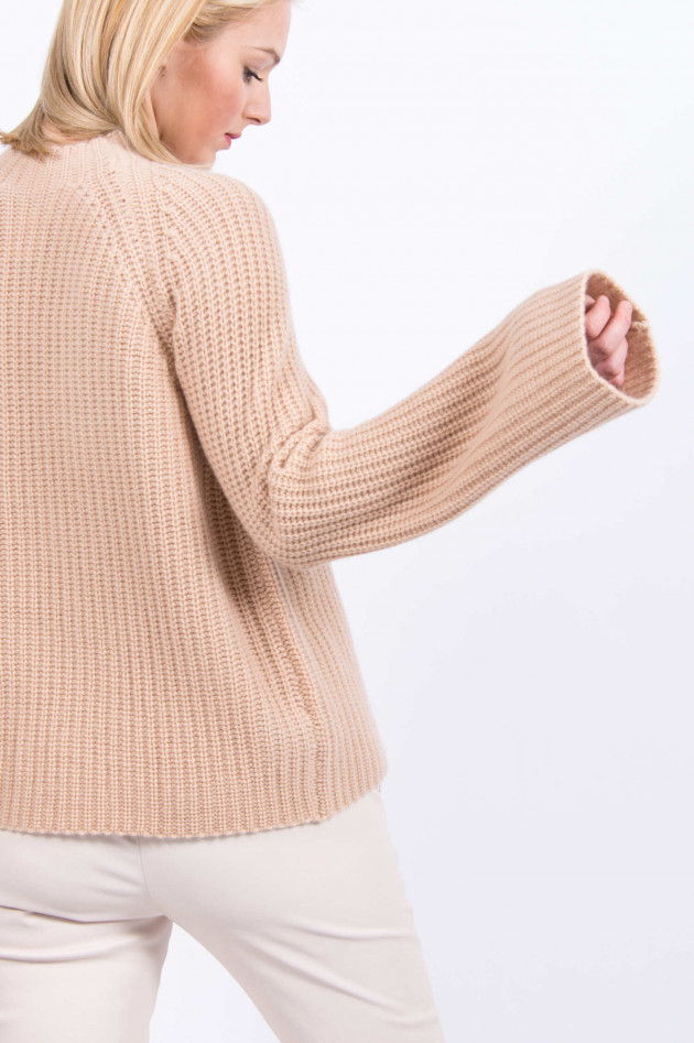 Heartbreaker Kaschmir Strickpullover REBECCA in Beige