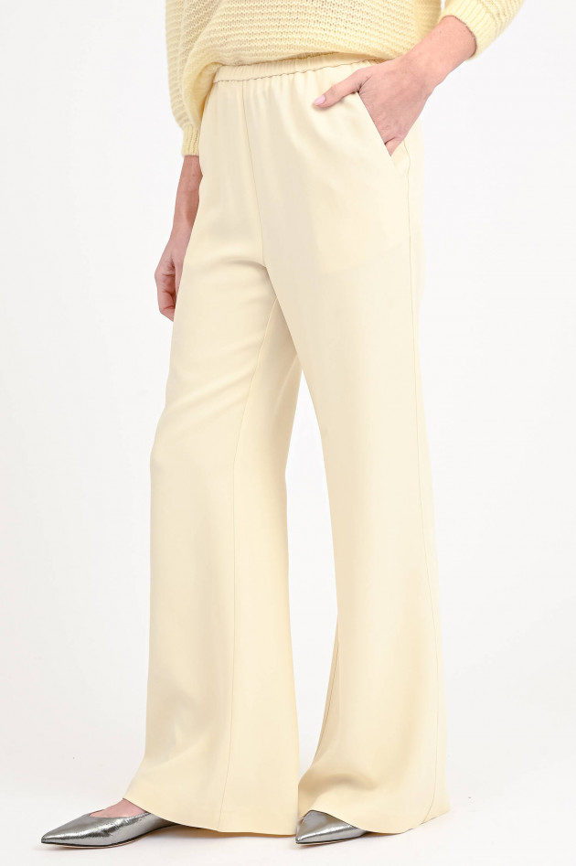 Hemisphere  Wide-Leg Hose TABEA in Frenchvanille