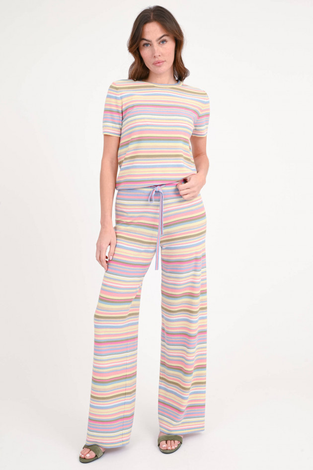 Hemisphere Hose aus Merinowolle in Multicolor gestreift