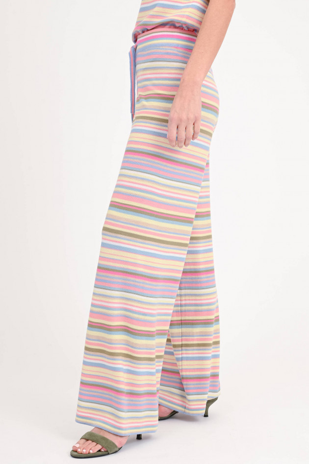 Hemisphere Hose aus Merinowolle in Multicolor gestreift