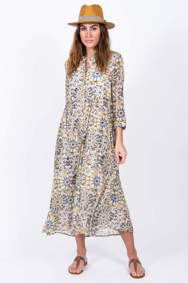 Hemisphere Maxikleid in Multicolor gemustert
