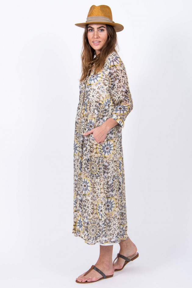 Hemisphere Maxikleid in Multicolor gemustert