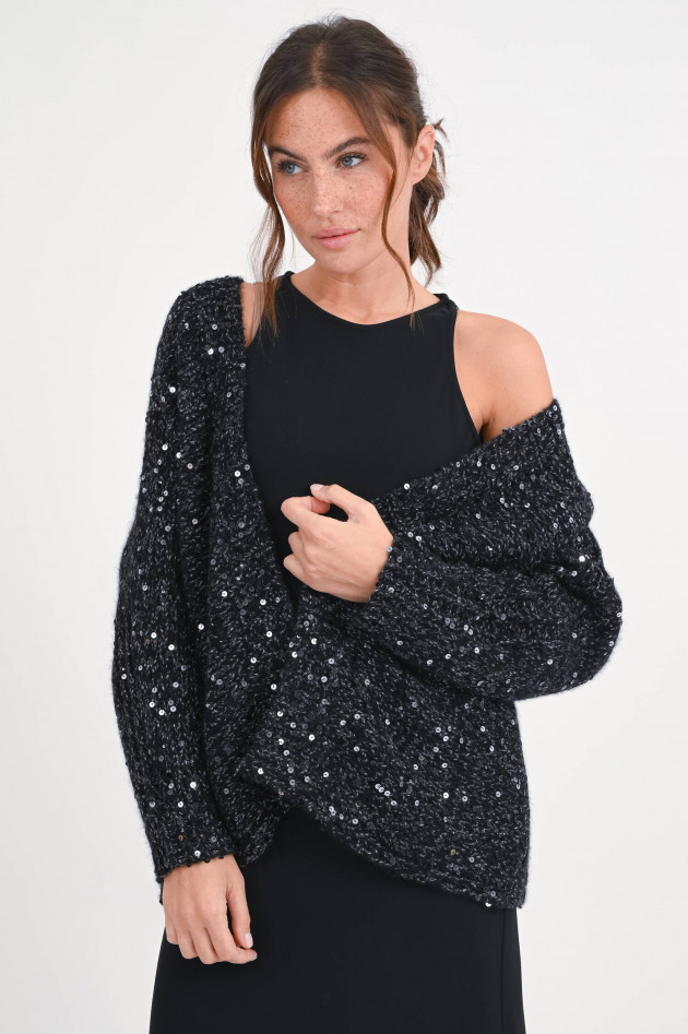 Hemisphere Maxi-Kleid THEA in Schwarz