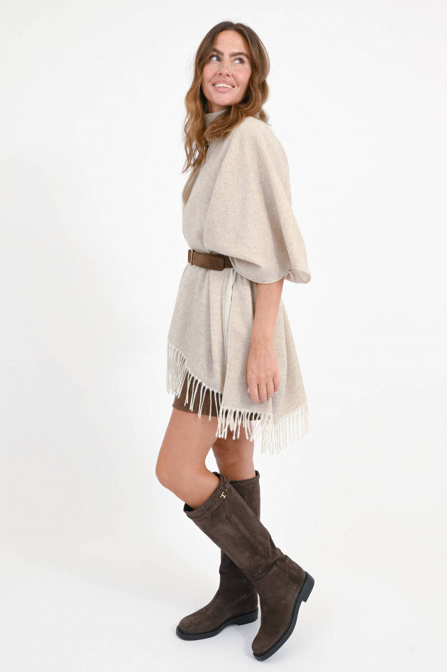 Hemisphere Cashmere-Cape/Poncho in Natur