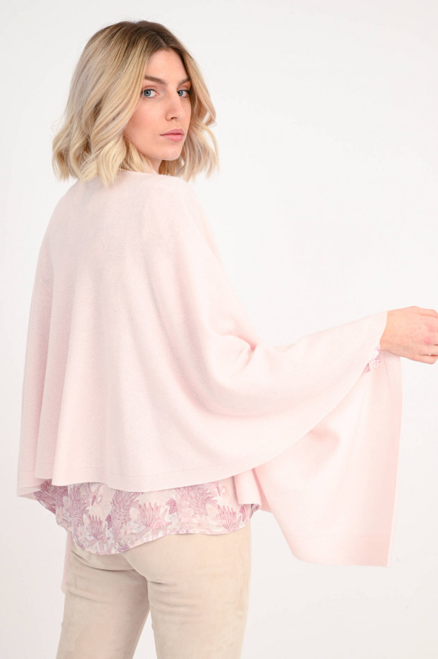 Hemisphere Cashmere Umhang in Rosa