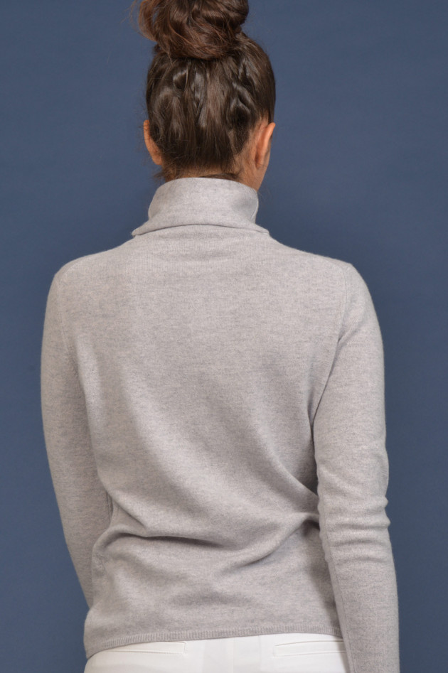 Hemisphere Rollkragenpullover aus Cashmere in Grau