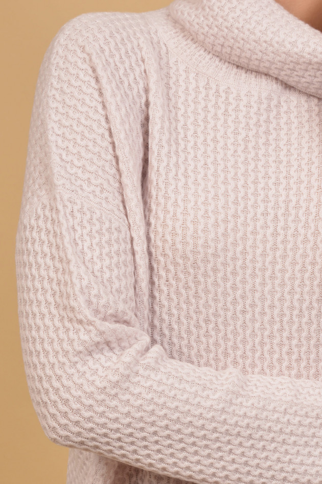 Hemisphere Rollkragenpullover aus Cashmere in Rosa