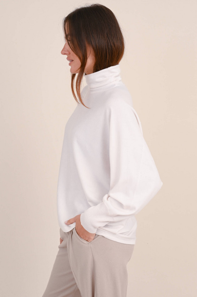 Hemisphere Merino Feinstrick Pullover in Natur