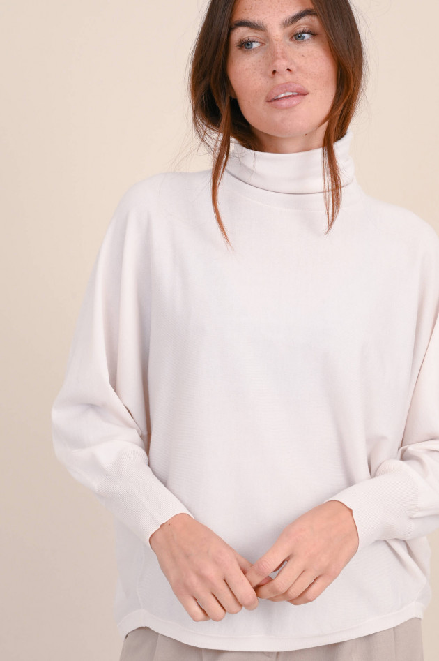 Hemisphere Merino Feinstrick Pullover in Natur