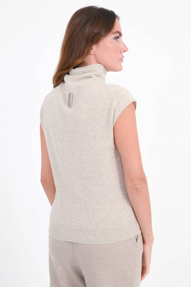 Hemisphere Pullunder aus Cashmere in Almond