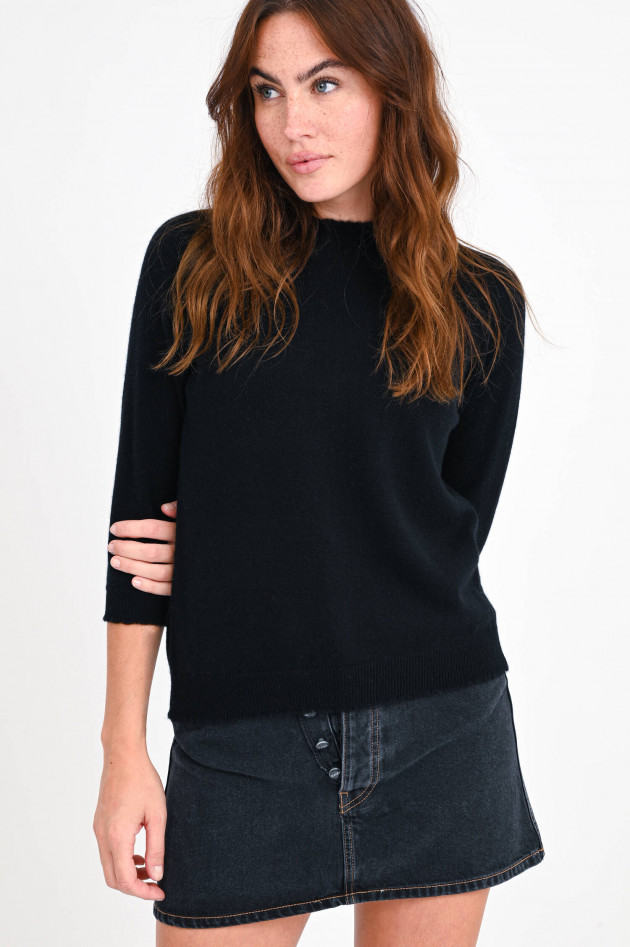 Hemisphere Pullover aus Cashmere in Schwarz